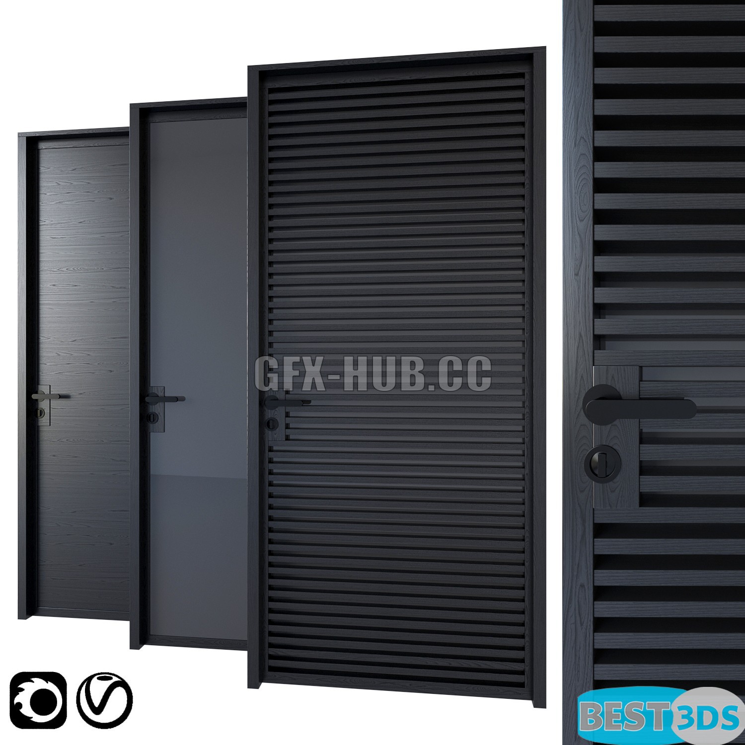 Pack model 3D- Portes – Image 13