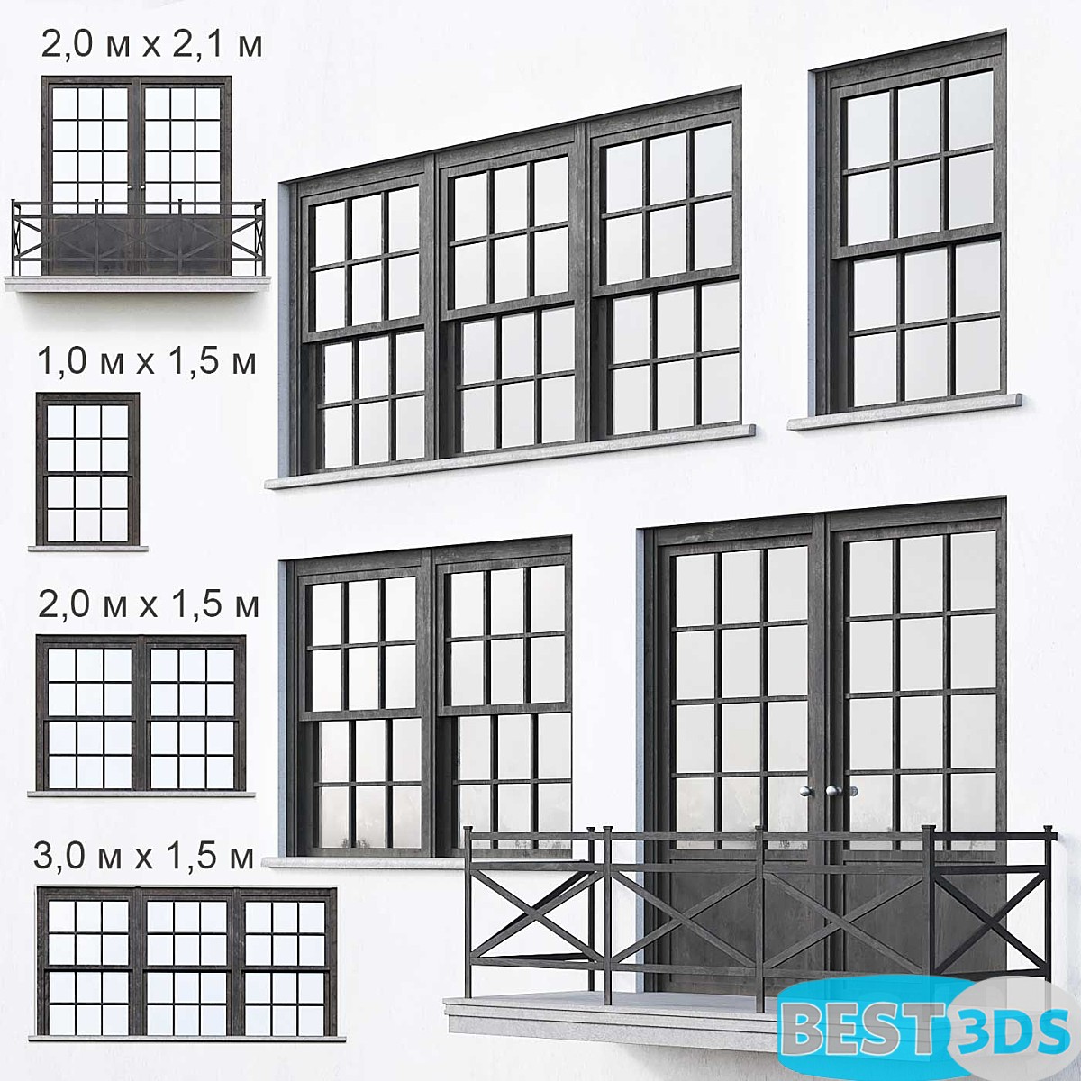 Pack model 3D- Portes – Image 11