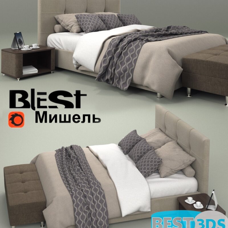 Blest Michel - Modèle 3D Optimisé