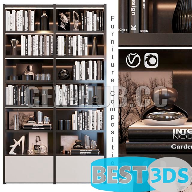 Pack model 3D- Armoires Et Vitrines – Image 7