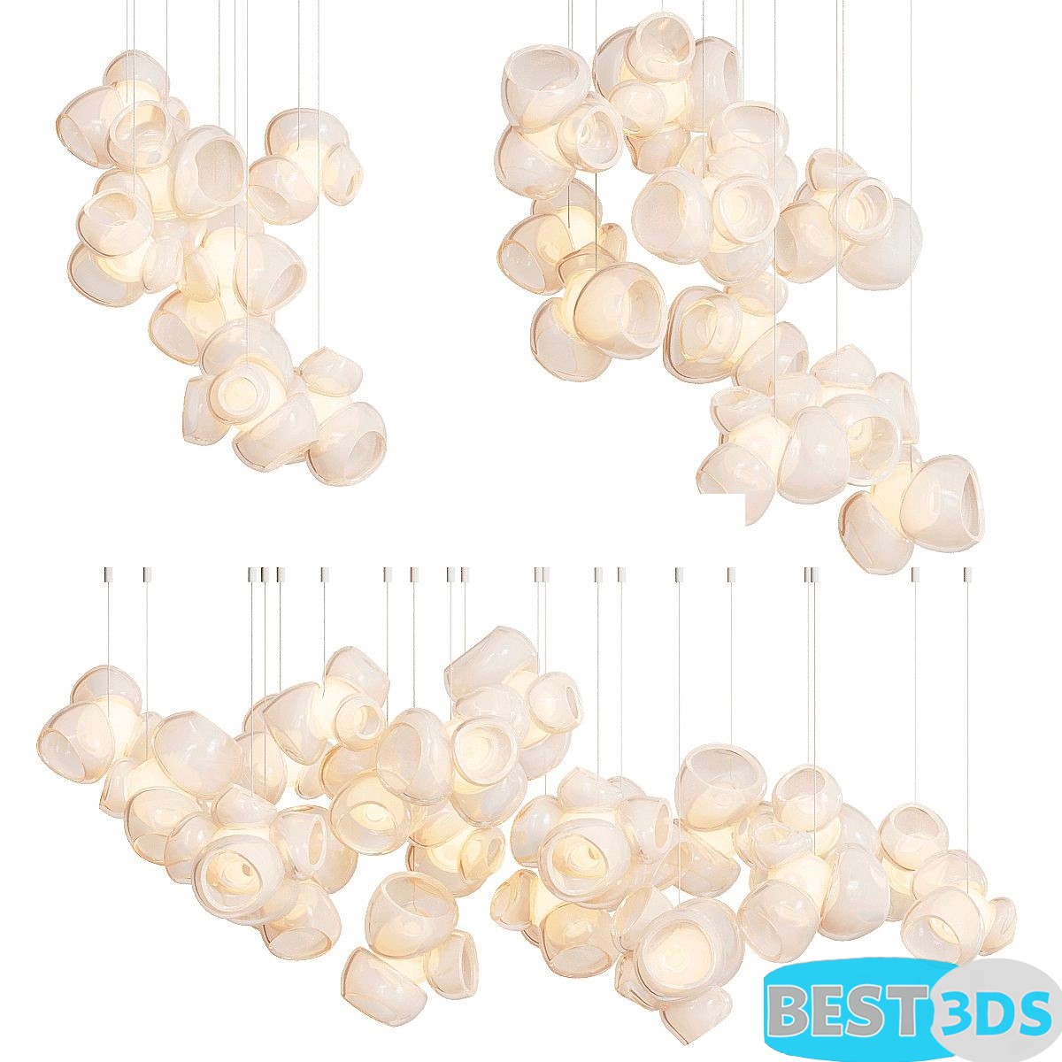 Pack model 3D- Eclairage De Plafond – Image 218