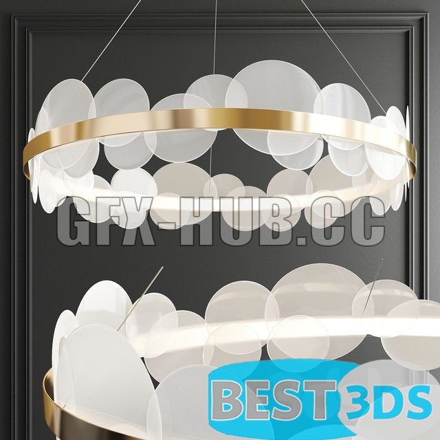Pack model 3D- Eclairage De Plafond – Image 216