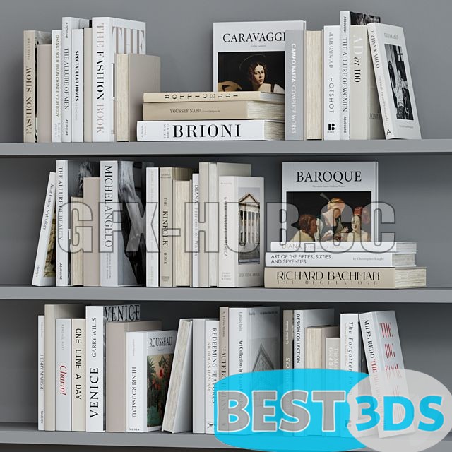 Pack model 3D- Ensemble décoratif – Image 16