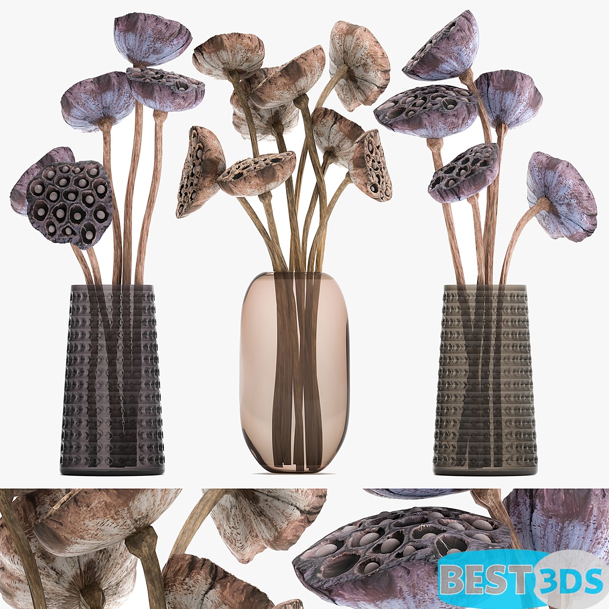 Pack model 3D- Vase – Image 139