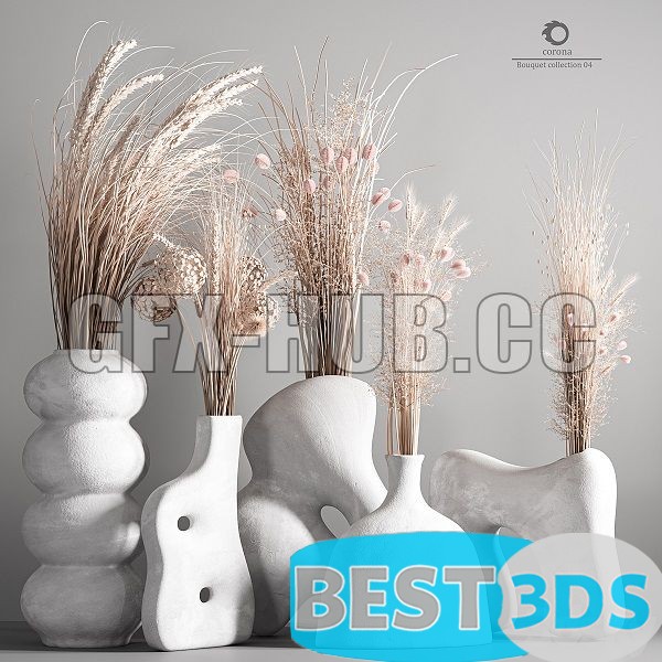 Pack model 3D- Vase – Image 136