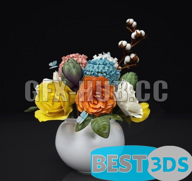 Pack model 3D- Vase – Image 112