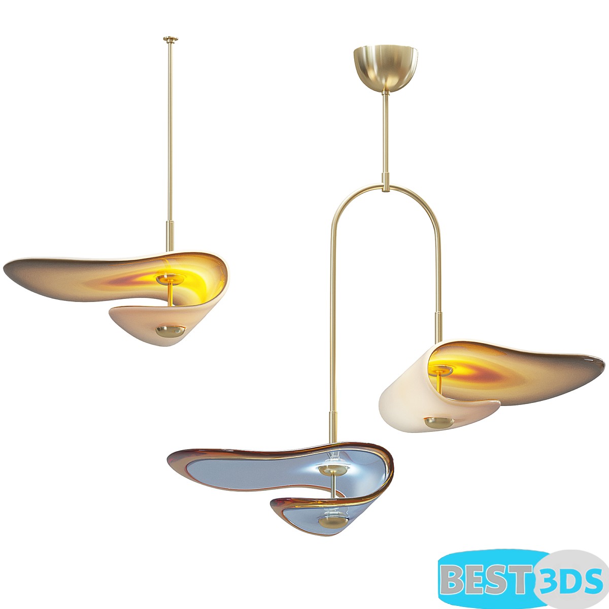 Pack model 3D- Eclairage De Plafond – Image 213