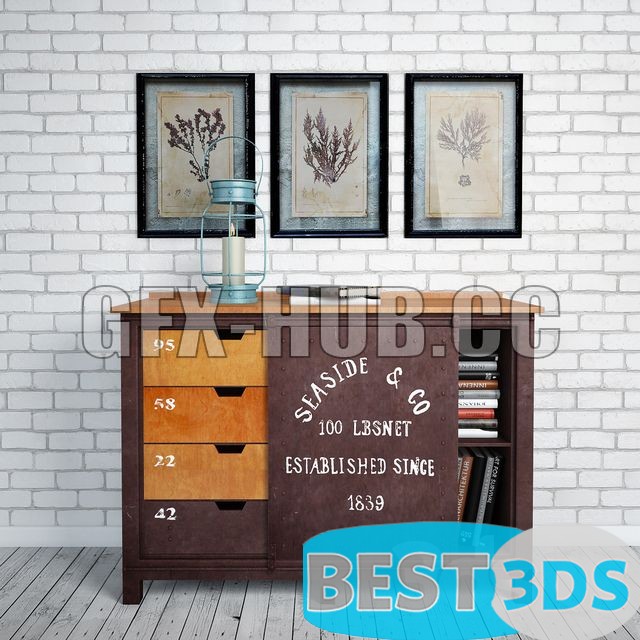 Buffet Style Industriel