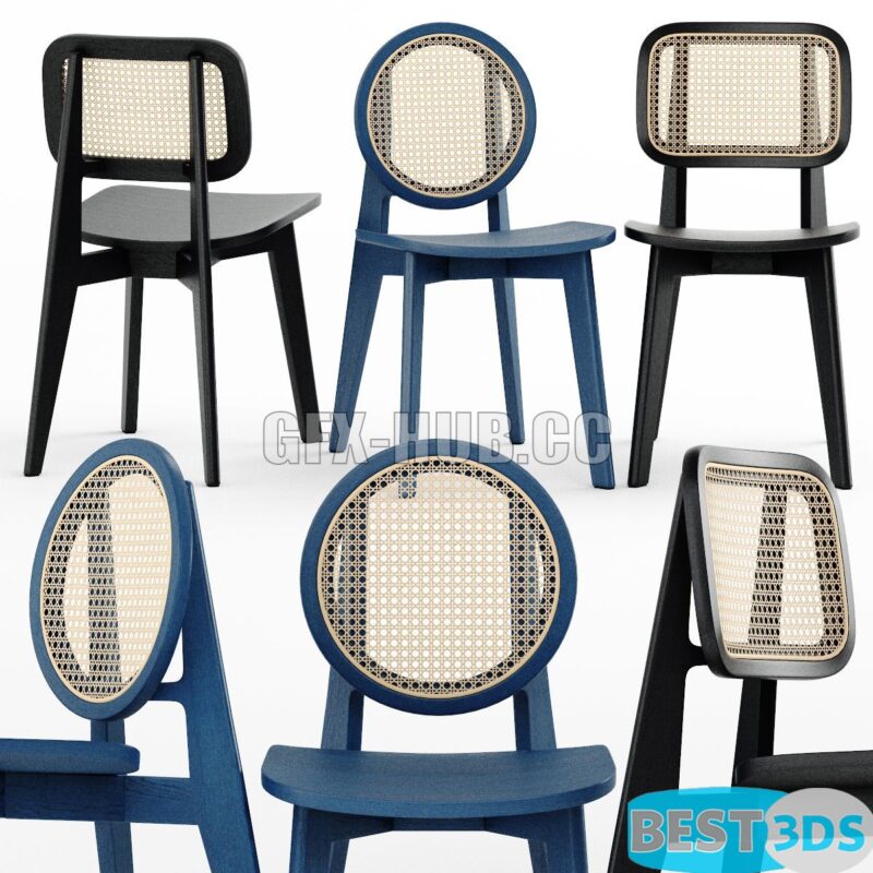 Chaise en cannage