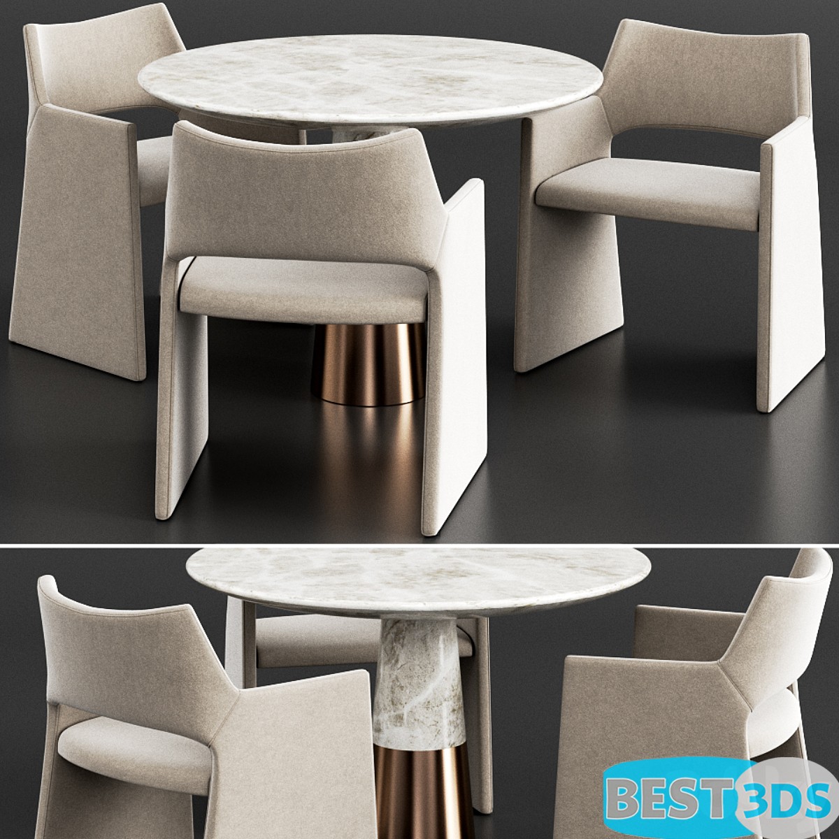 Pack model 3D- Tables Et Chaises – Image 170