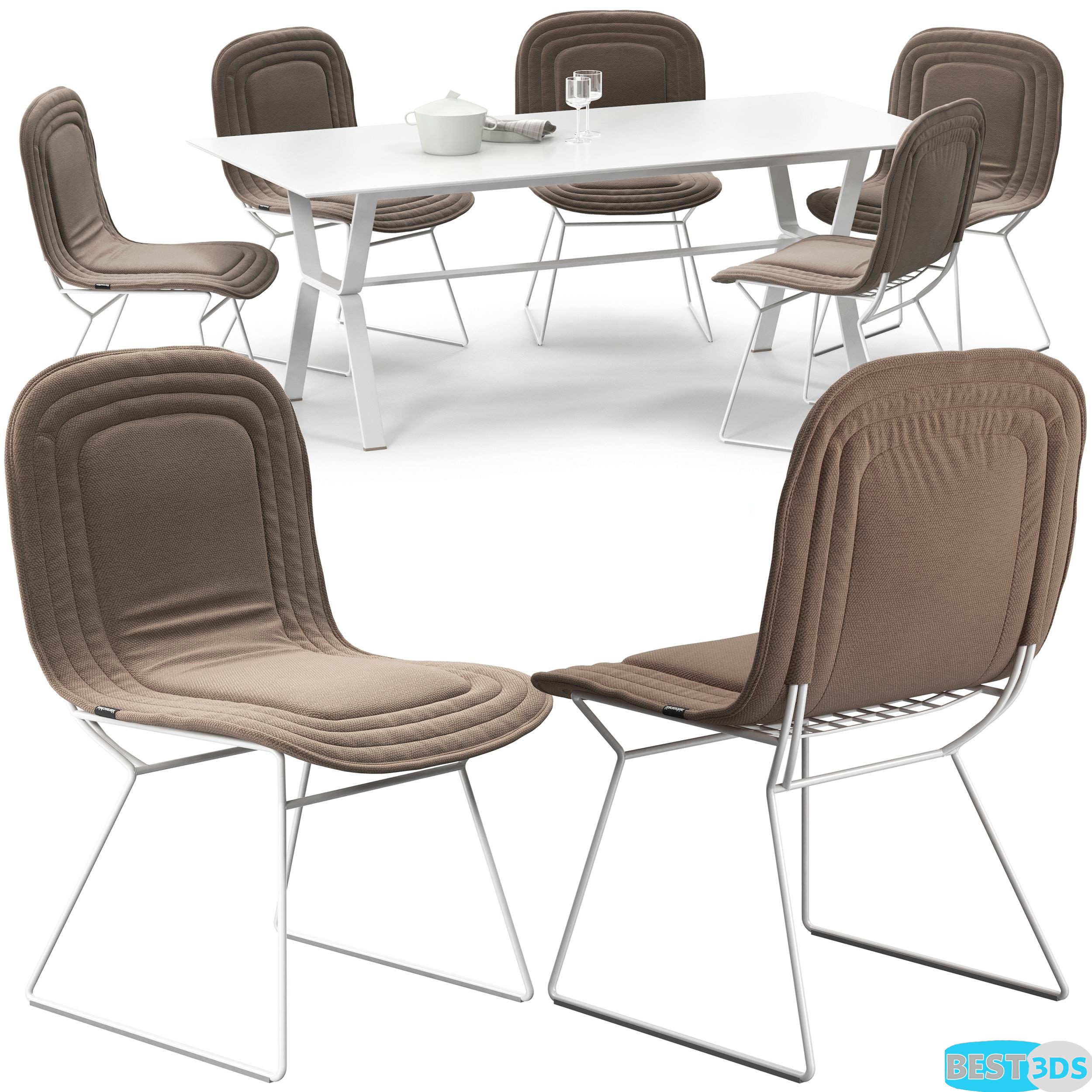 Pack model 3D- Tables Et Chaises – Image 161
