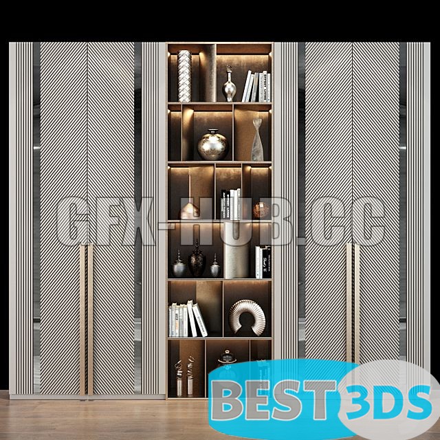 Pack model 3D- Armoires Et Vitrines – Image 13