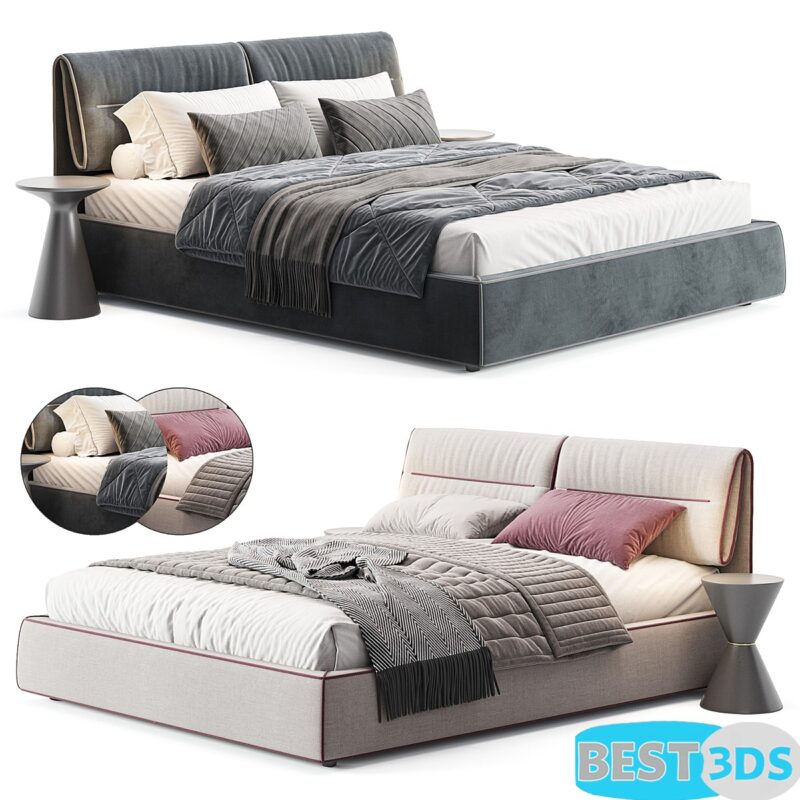 Campo Bed Bonaldo - Modèle 3D Optimisé