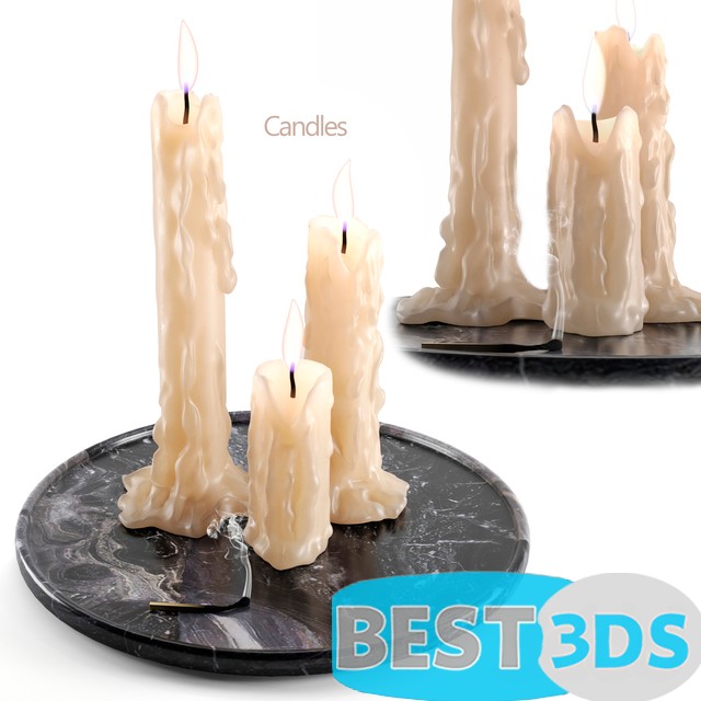 Bougies décoratives