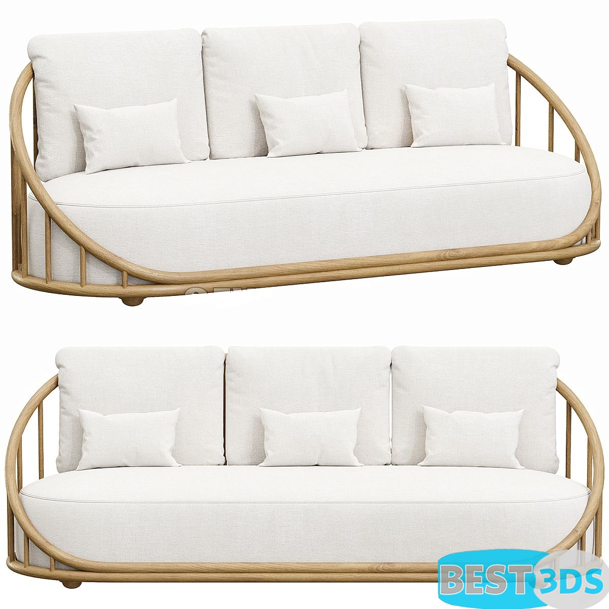 Pack model 3D- Canapé – Image 298