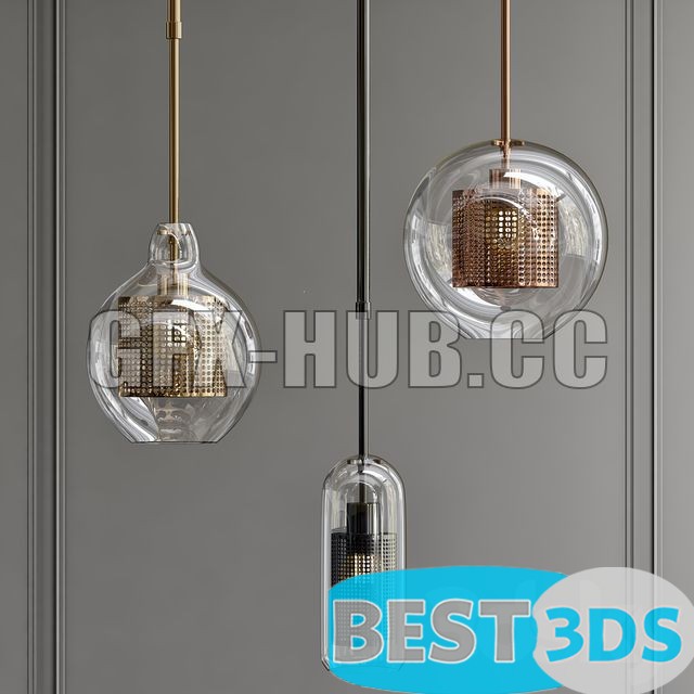 Pack model 3D- Eclairage De Plafond – Image 205