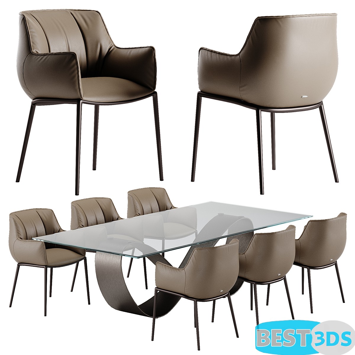 Pack model 3D- Tables Et Chaises – Image 174