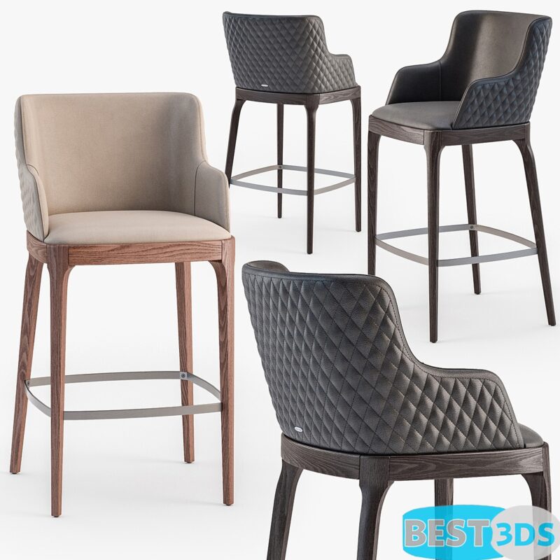 Tabourets Magda Couture – Cattelan (set 1)