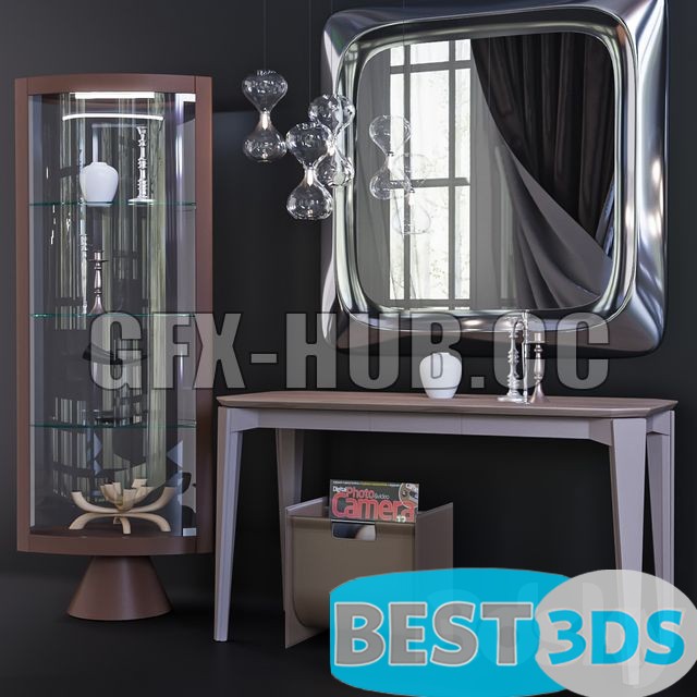 Ensemble de miroirs Cattelan Italia