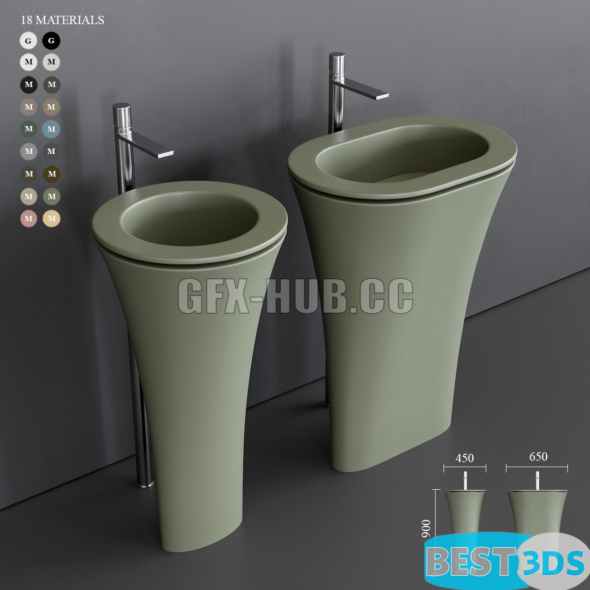 Pack model 3D- Lavabo – Image 19
