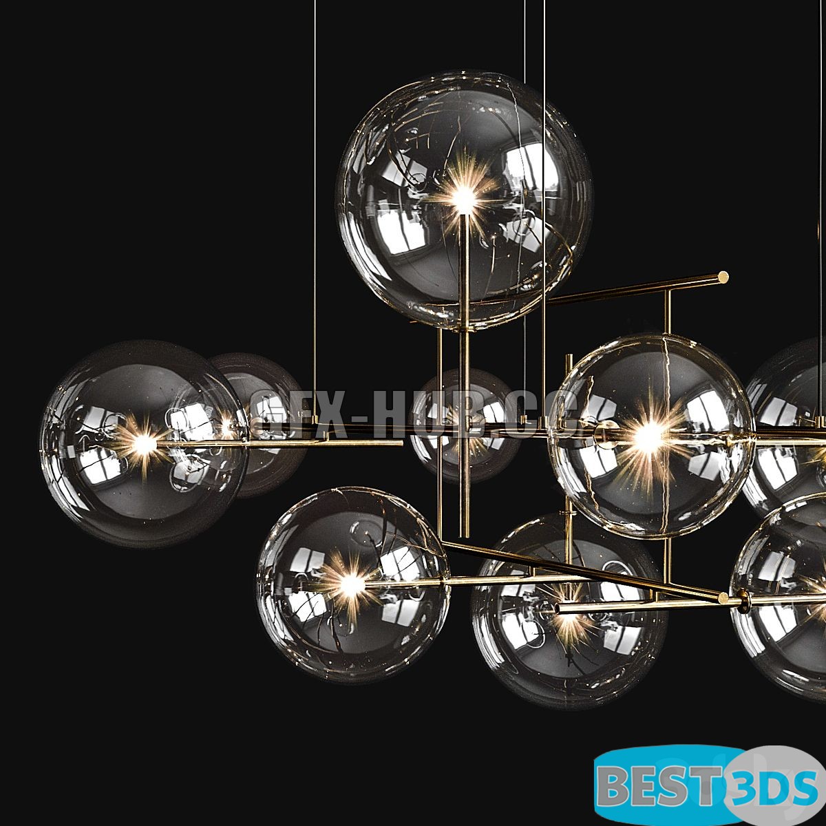 Pack model 3D- Eclairage De Plafond – Image 190