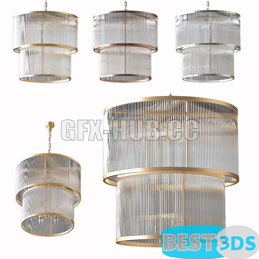 Pack model 3D- Eclairage De Plafond – Image 179