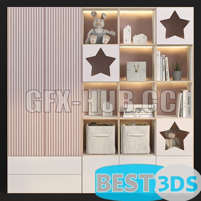 Pack model 3D- Armoires Et Vitrines – Image 24