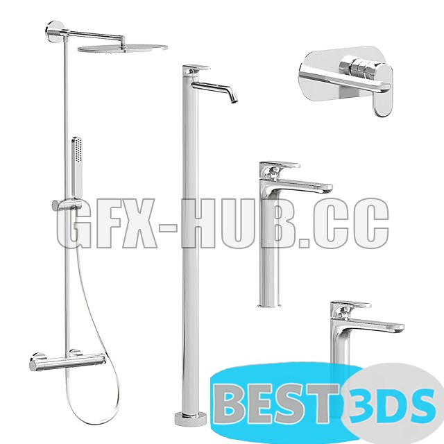 Pack model 3D- Accessoires de salle de bain – Image 49