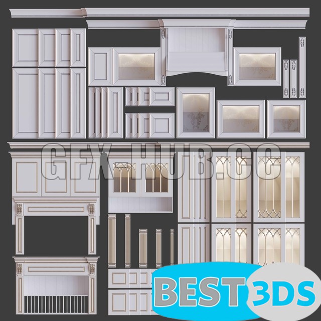 Façades de cuisine classiques – Ancona & Cremona