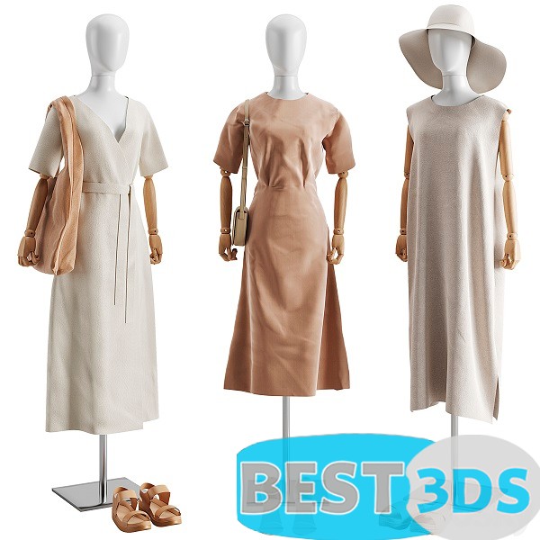 Pack model 3D- Vêtements