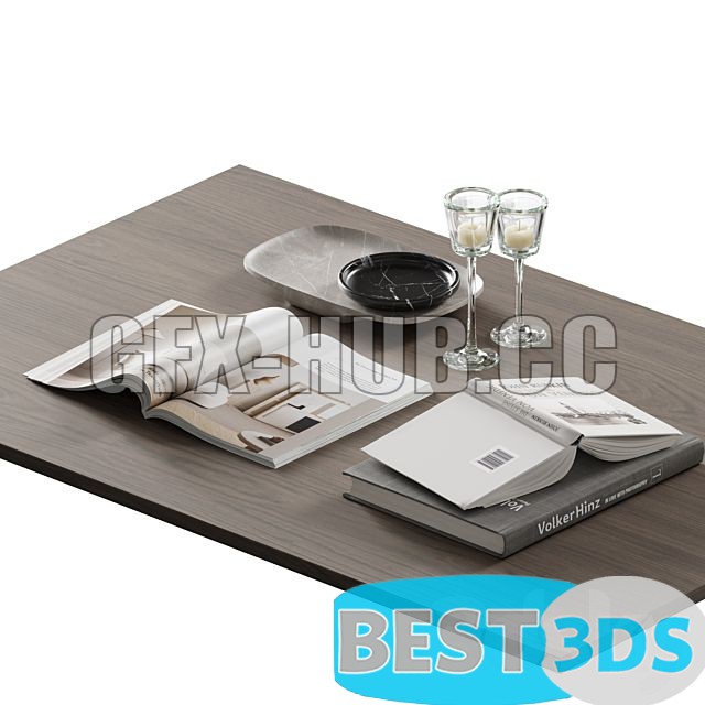 Pack model 3D- Ensemble décoratif – Image 28