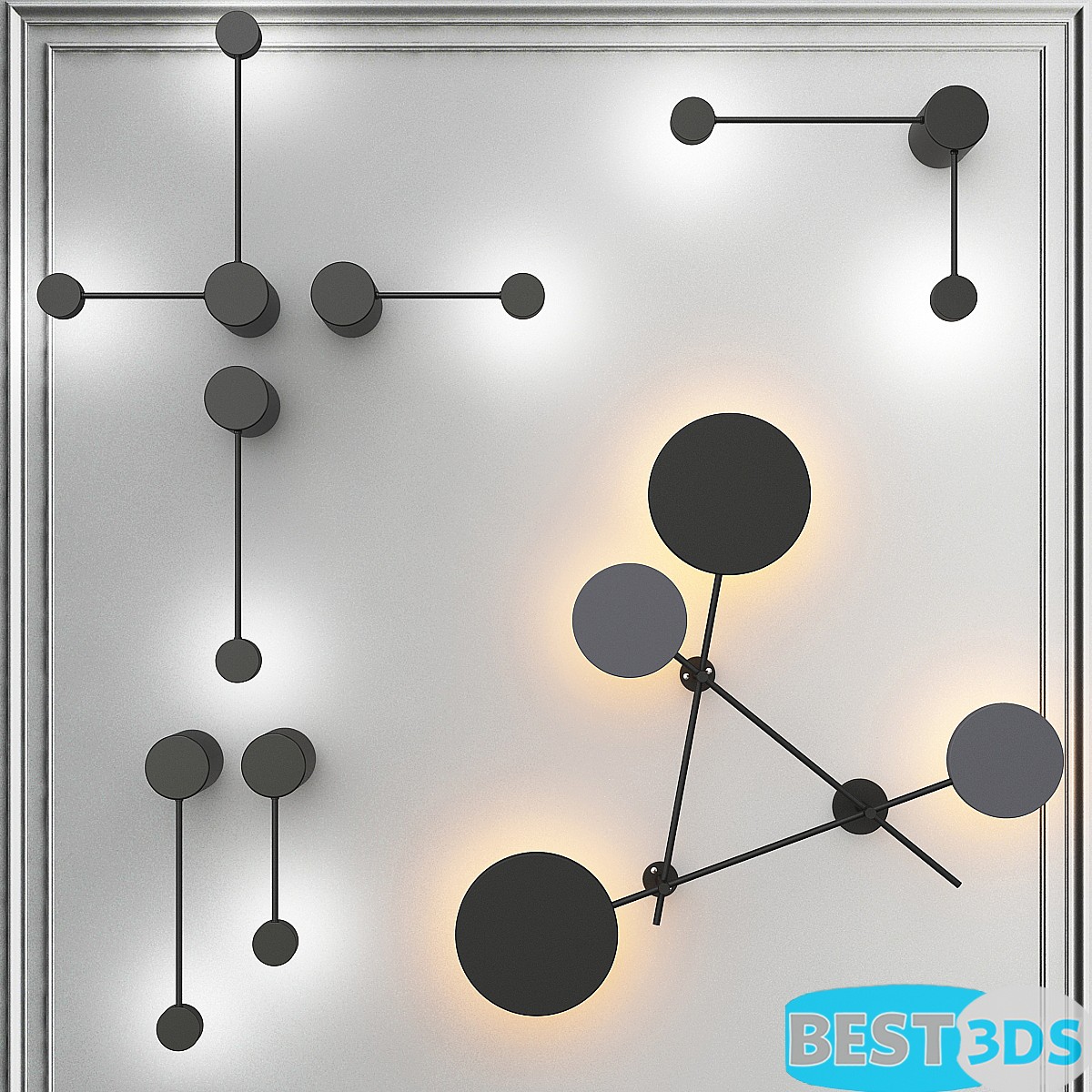 Pack model 3D- Applique Murale – Image 21