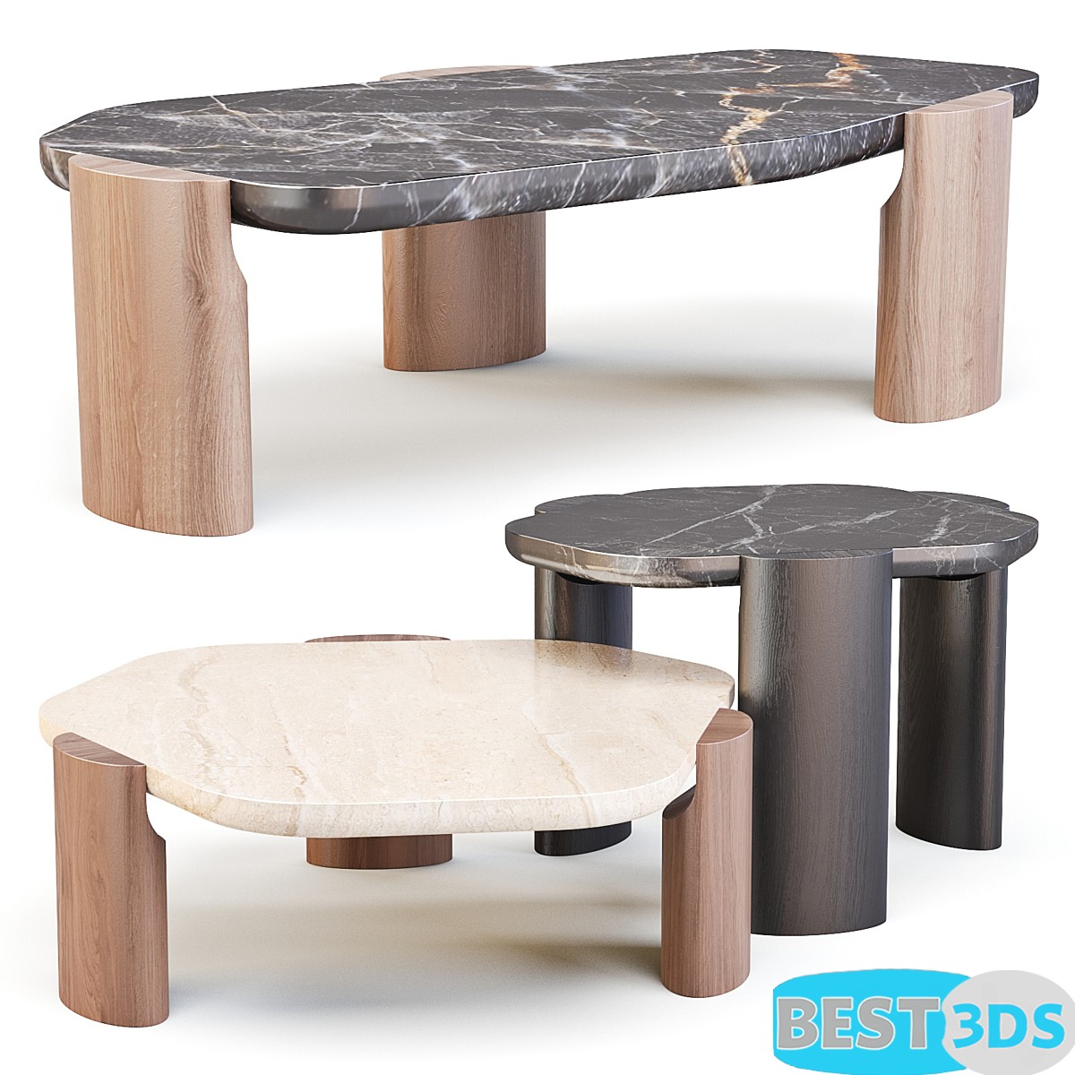 Pack model 3D- Tables – Image 67