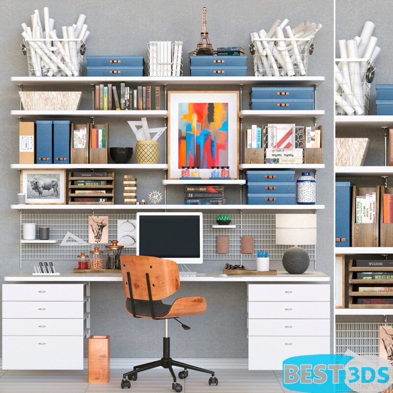 Ensemble Bureau & Chaise 10