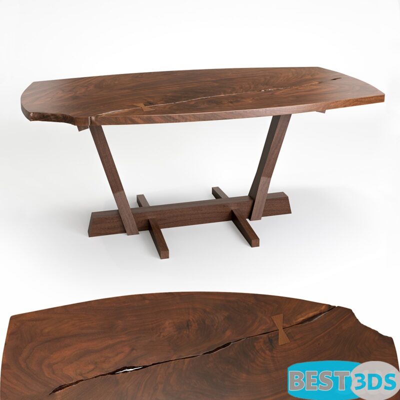 Table à manger Conoid – G. Nakashima