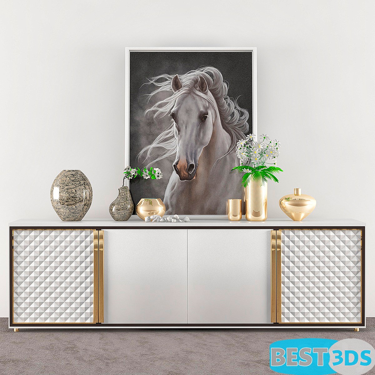Console Turri contemporaine