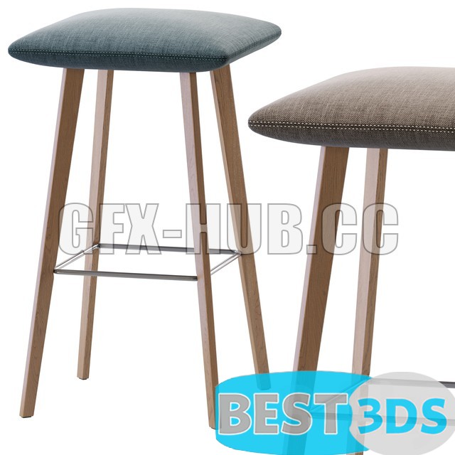 Tabouret de bar Jalis