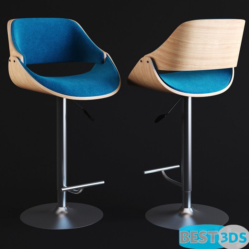 Tabouret de bar pivotant Ogden