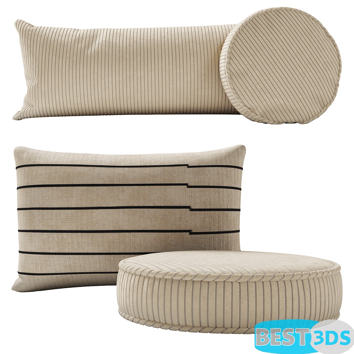 Pack model 3D- Sièges Moelleux – Image 57