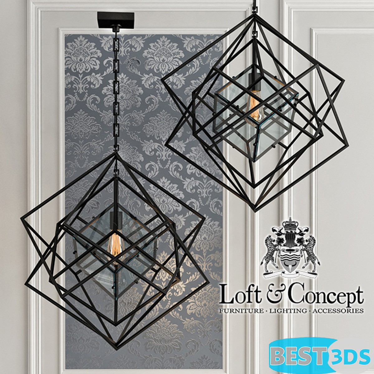Pack model 3D- Eclairage De Plafond – Image 159
