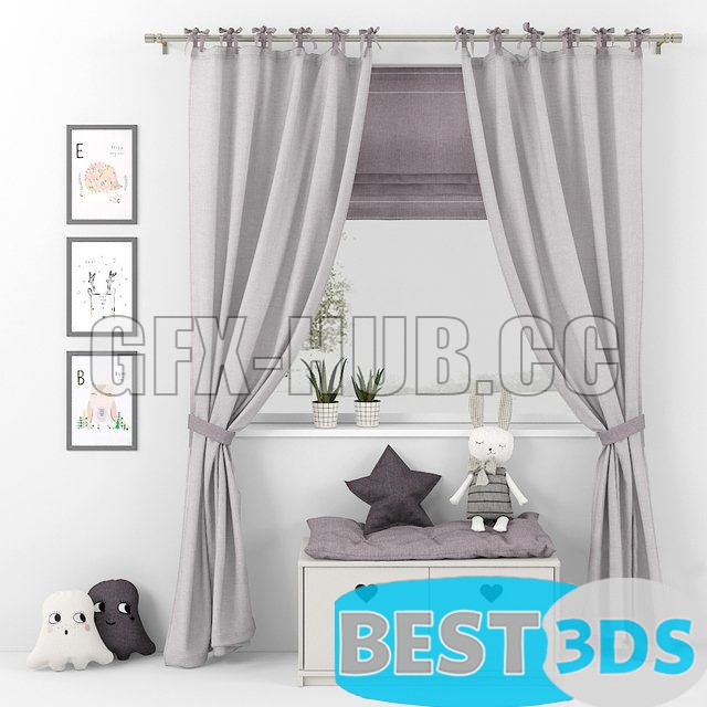 Pack model 3D- Rideau – Image 35