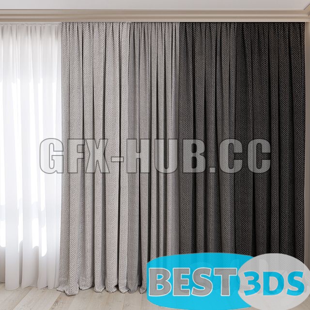Pack model 3D- Rideau – Image 47