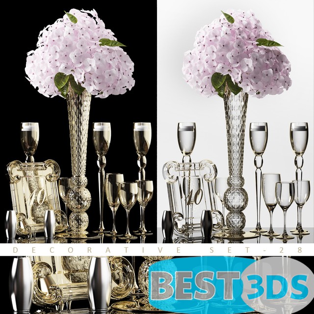 Pack model 3D- Ensemble décoratif – Image 78