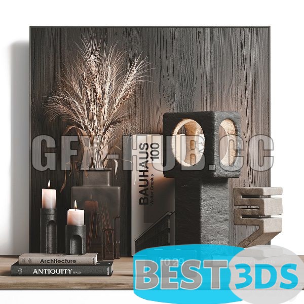 Pack model 3D- Ensemble décoratif – Image 29