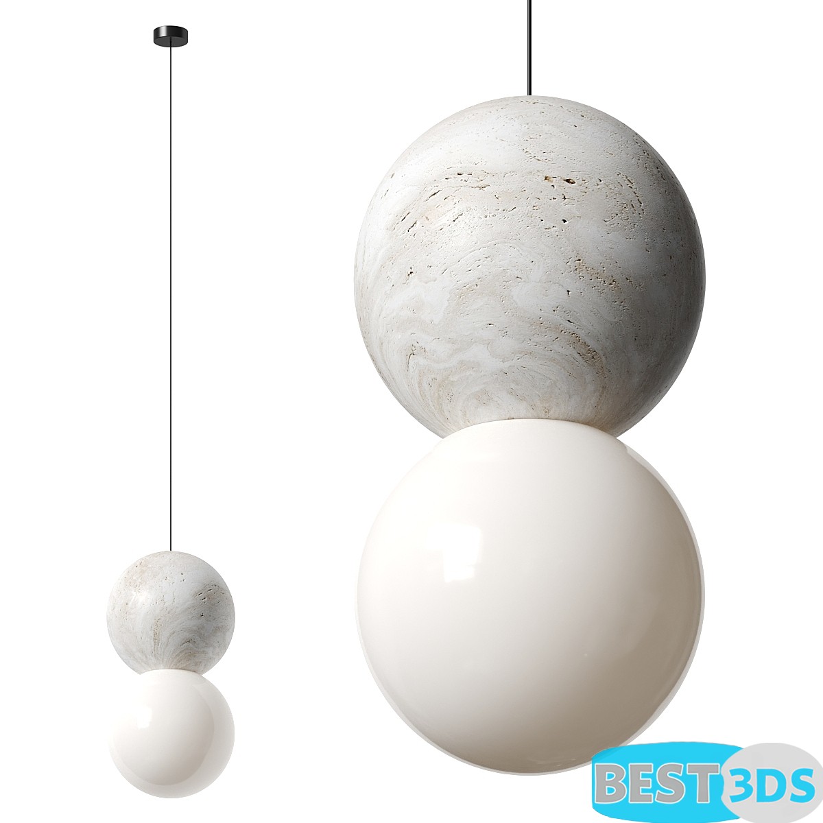 Pack model 3D- Eclairage De Plafond – Image 156
