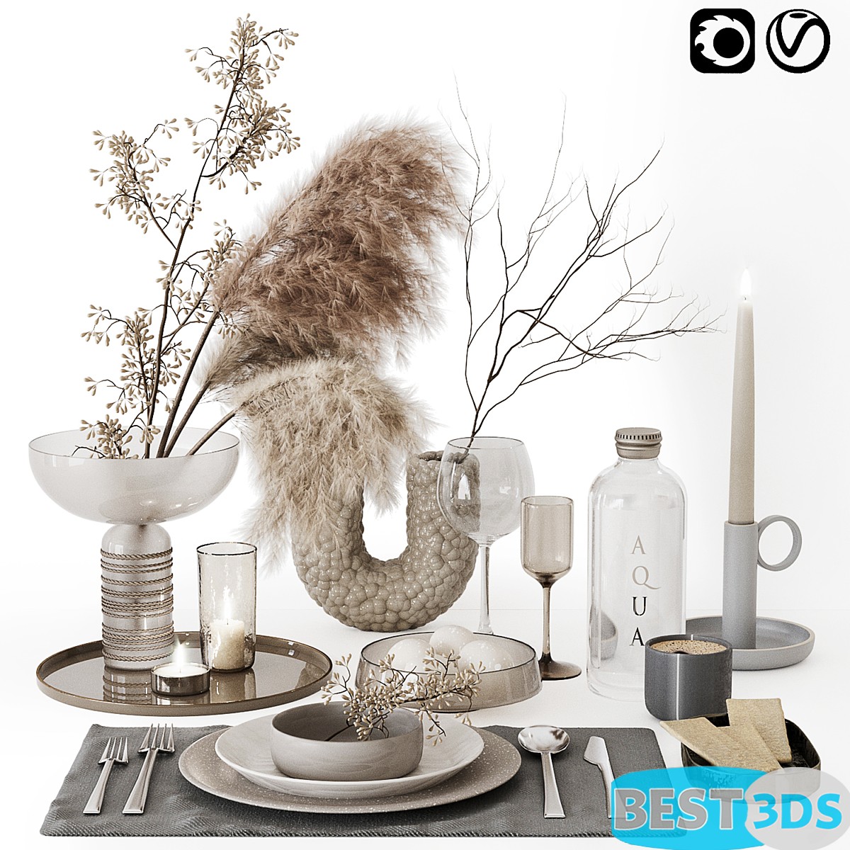 Pack model 3D- Autres Objet Décorative – Image 36