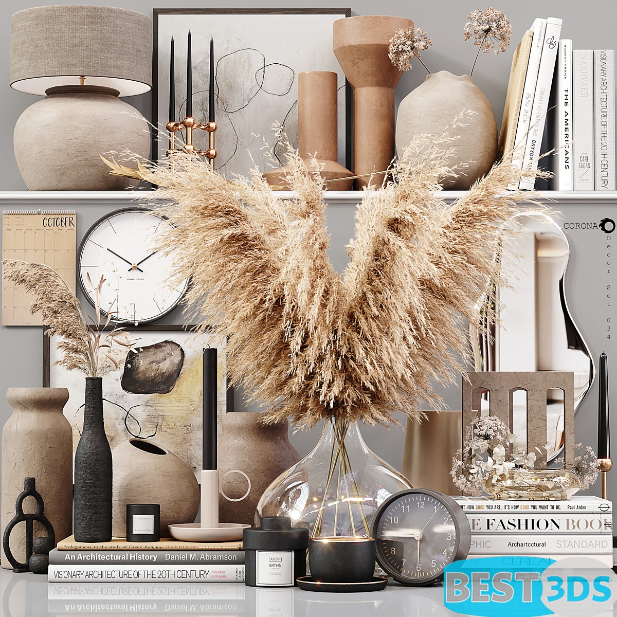 Pack model 3D- Ensemble décoratif – Image 40