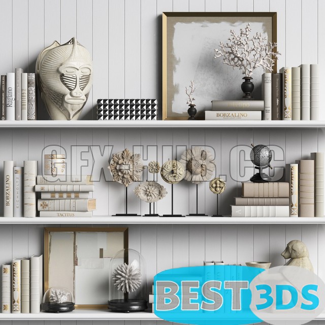 Pack model 3D- Ensemble décoratif – Image 37