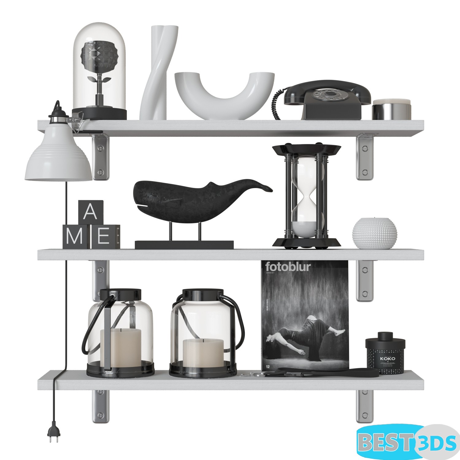 Pack model 3D- Ensemble décoratif – Image 49