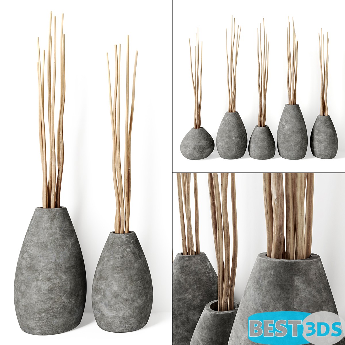 Pack model 3D- Ensemble décoratif – Image 30
